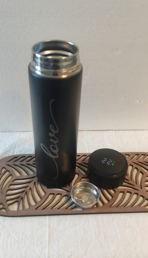 Gourde Thermos LOVE 50cl tactile et Infuseur – Image 3