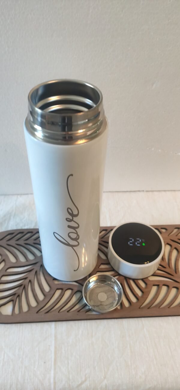 Gourde Thermos LOVE 50cl tactile et Infuseur – Image 5